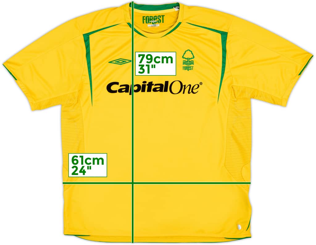 2005-06 Nottingham Forest Away Shirt - 9/10 - (XXL)