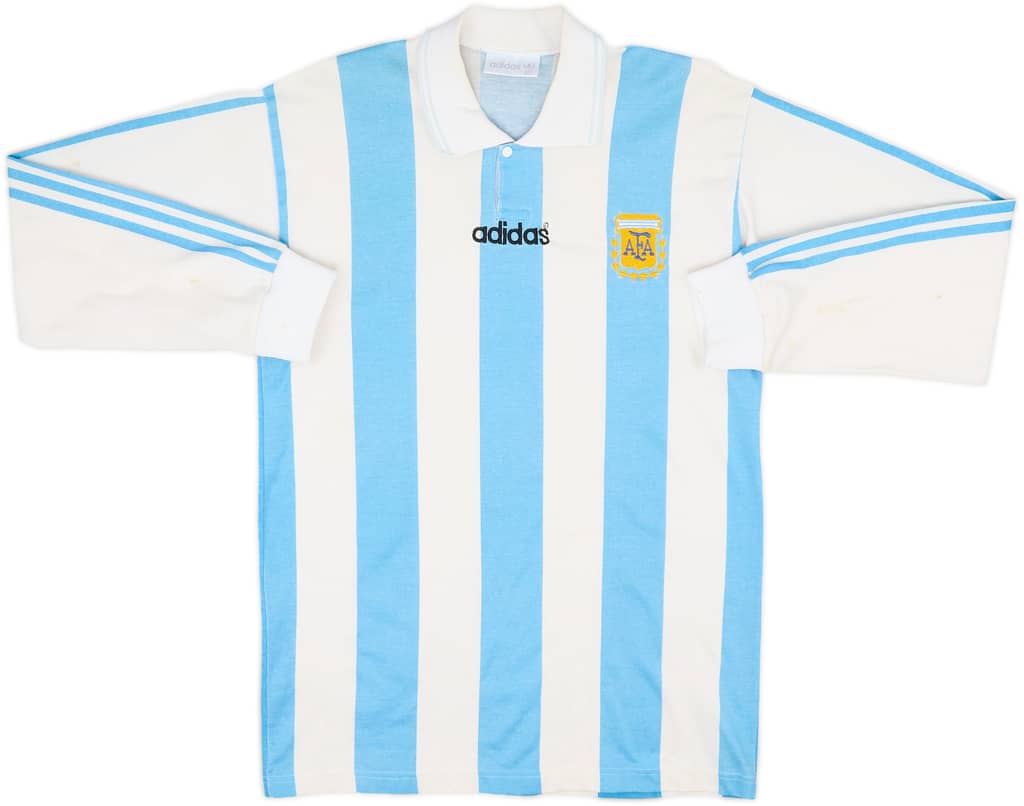 1994 Argentina Home L/S Shirt - 6/10 - (M)