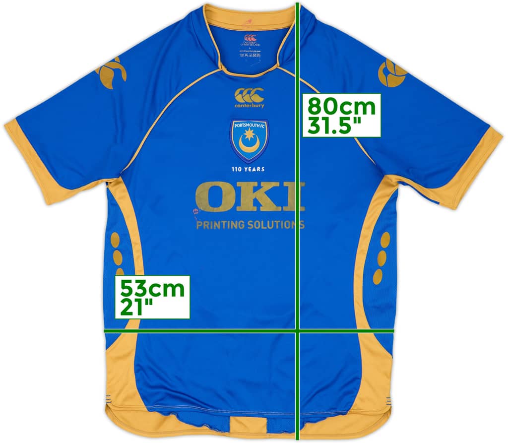 2008-09 Portsmouth Home Shirt - 5/10 - (L)