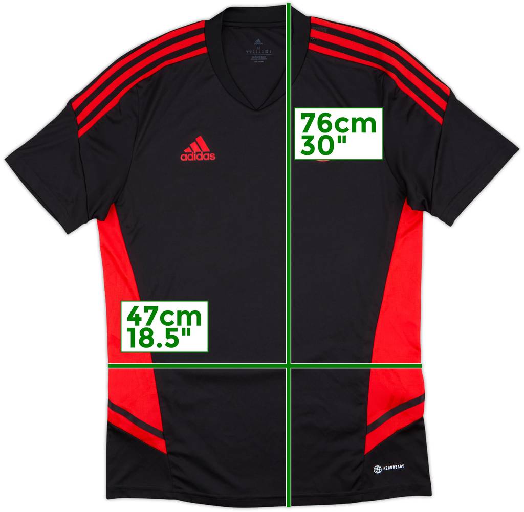 2022-23 Bayern Munich adidas Training Shirt - 10/10 - (M)