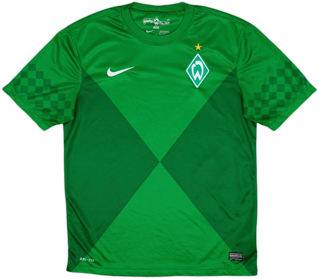 2012-13 Werder Bremen Home Shirt - 9/10 - (M)