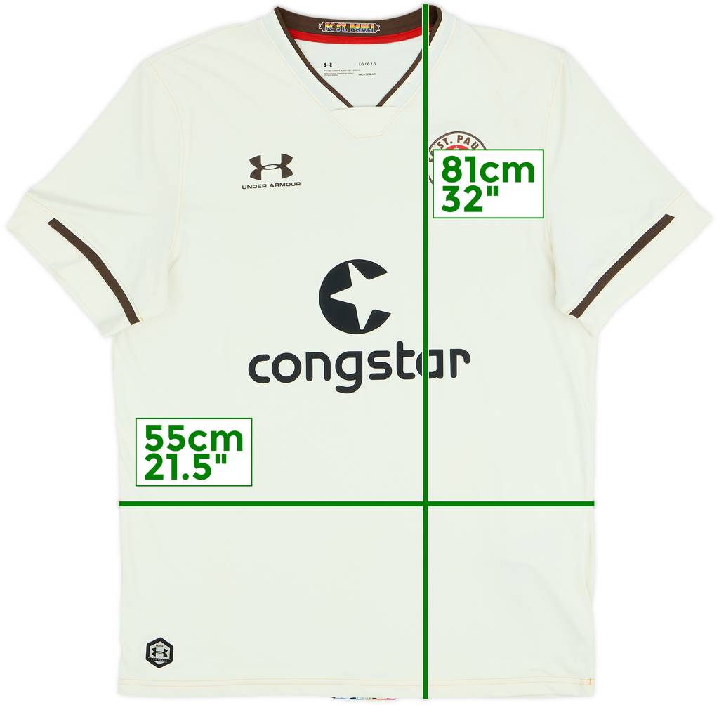 Camiseta de visitante del St Pauli 2020-21 - 9/10 - (L)