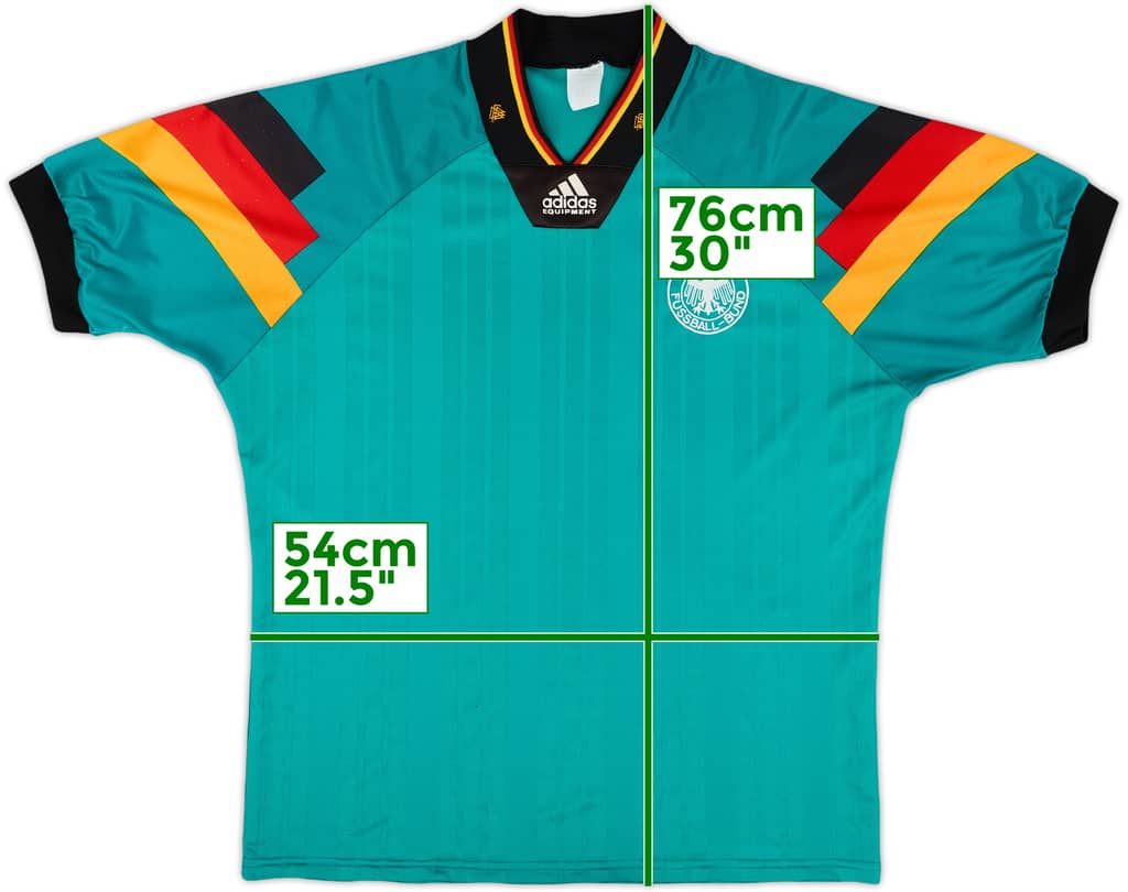 1992-94 Germany Away Shirt - 8/10 - (M)