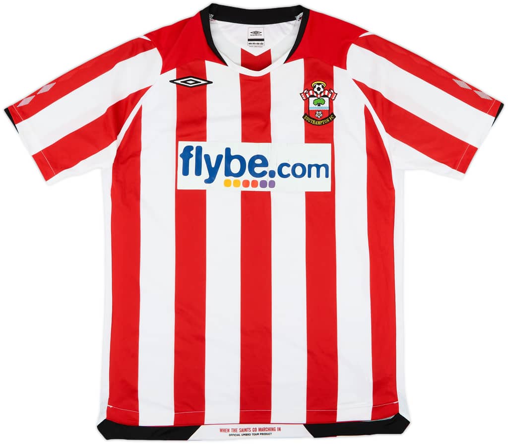 2008-10 Southampton Home Shirt - 5/10 - (L)