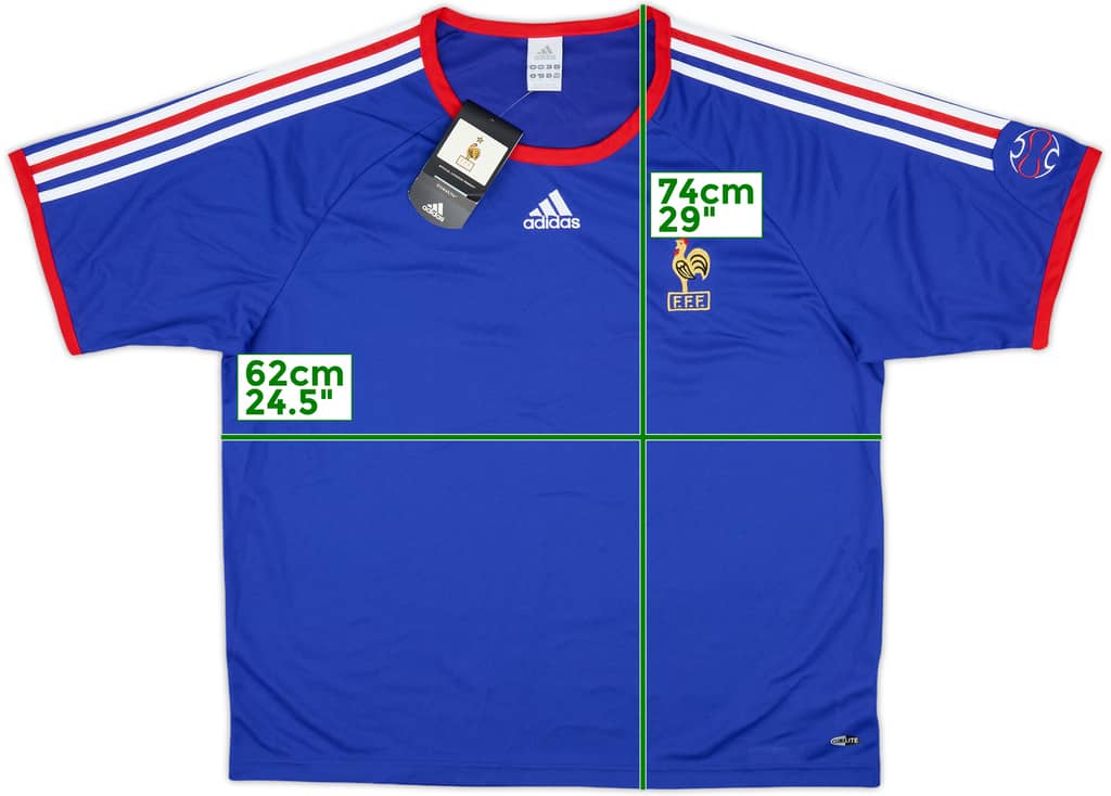 2006-08 France adidas Training Shirt (XXL)