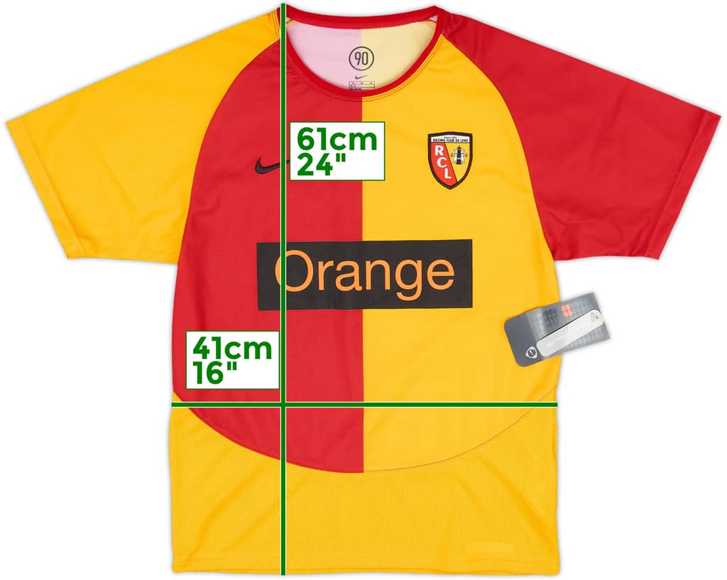 2004-05 Lens Home Shirt (M.Boys)