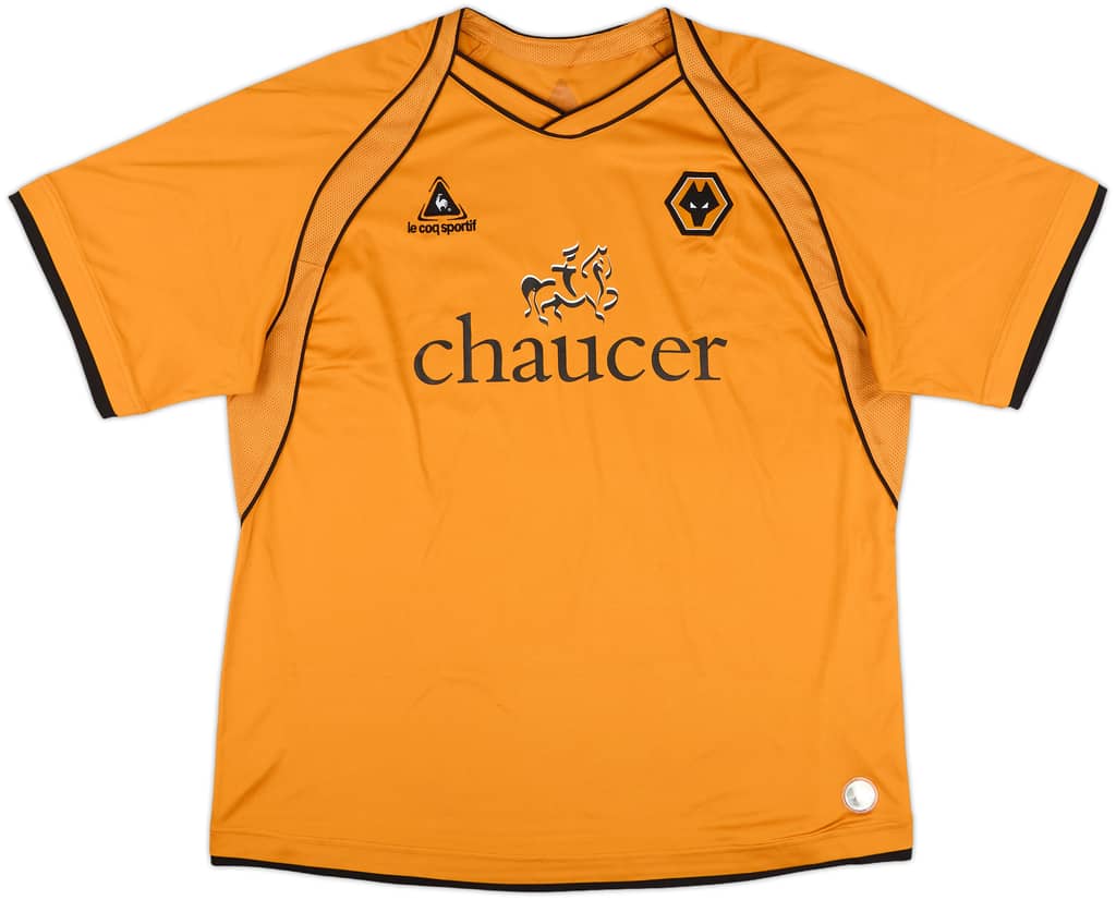 2006-08 Wolves Home Shirt - 8/10 - (XL)