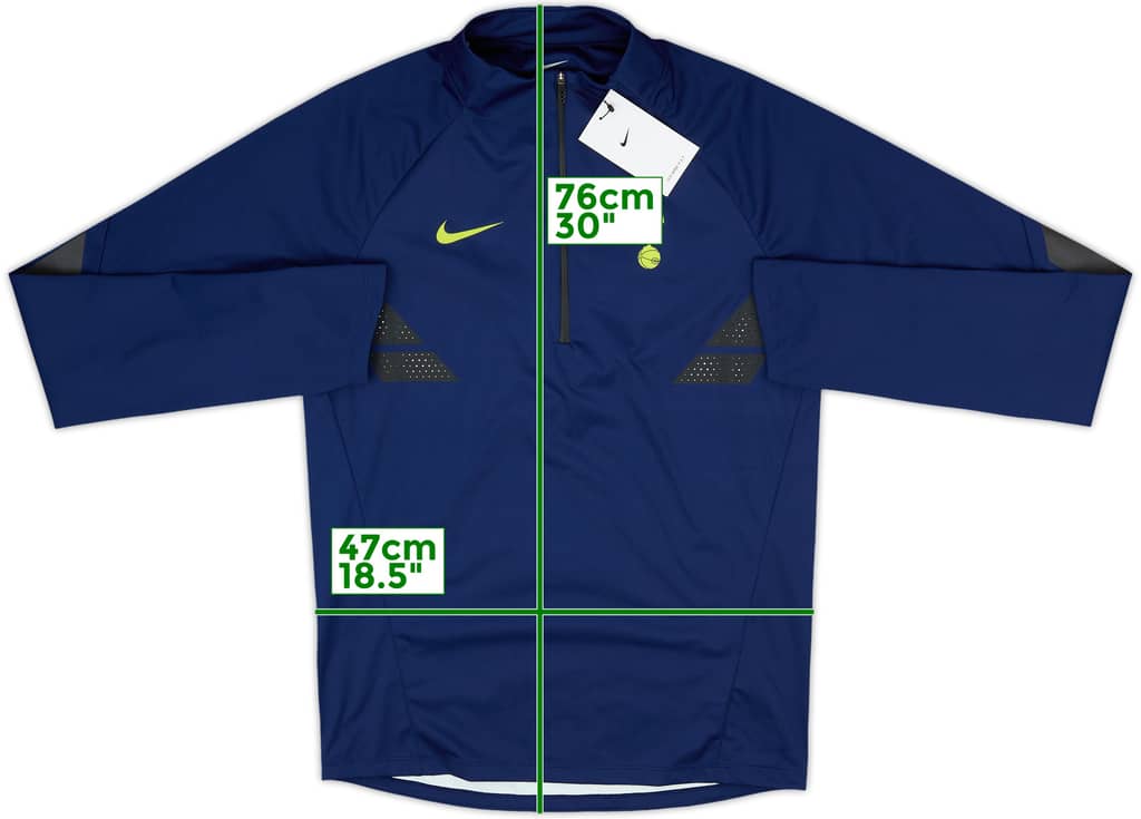 2021-22 Tottenham Nike 1/4 Zip Drill Top (S)