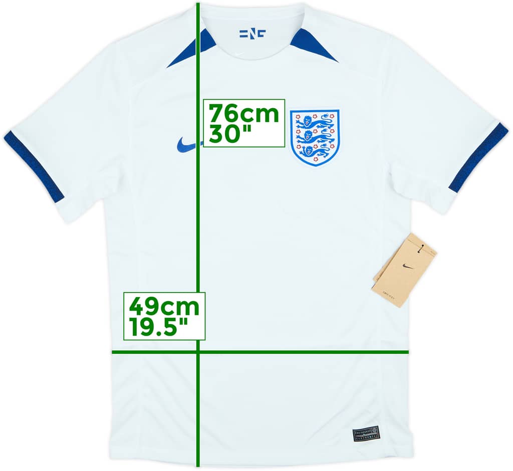 2023 England Women's Home Shirt (Men's S)