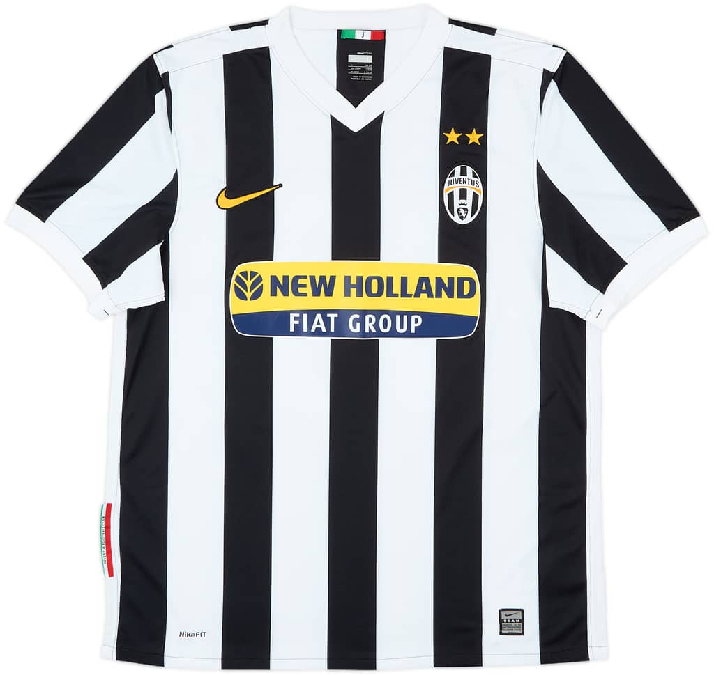 2009-10 Juventus Home Shirt Del Piero #10 - 9/10 - (L)