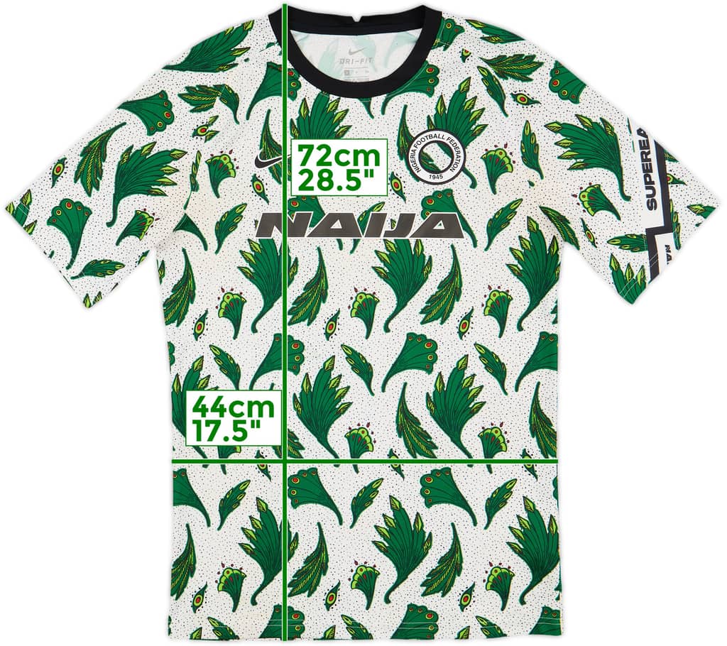 2020-21 Nigeria Nike Training Shirt - 8/10 - (S)