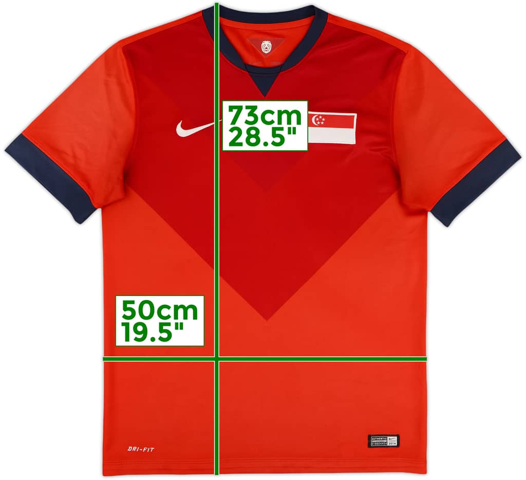 2014 Singapore Home Shirt - 8/10 - (M)