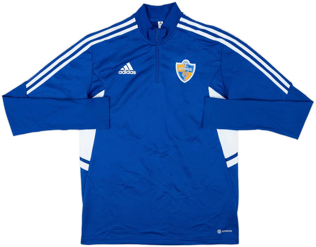 2022 Ulsan Hyundai adidas 1/4 Zip Training Top - 8/10 - (L)