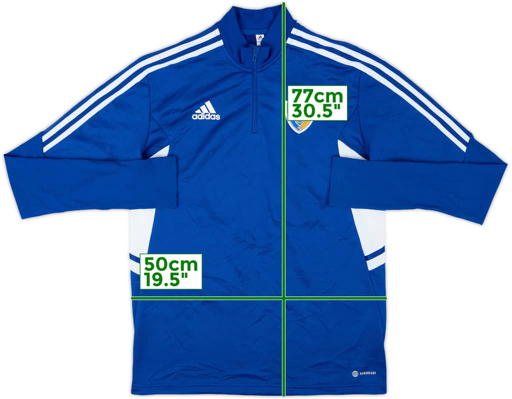 2022 Ulsan Hyundai adidas 1/4 Zip Training Top - 8/10 - (L)