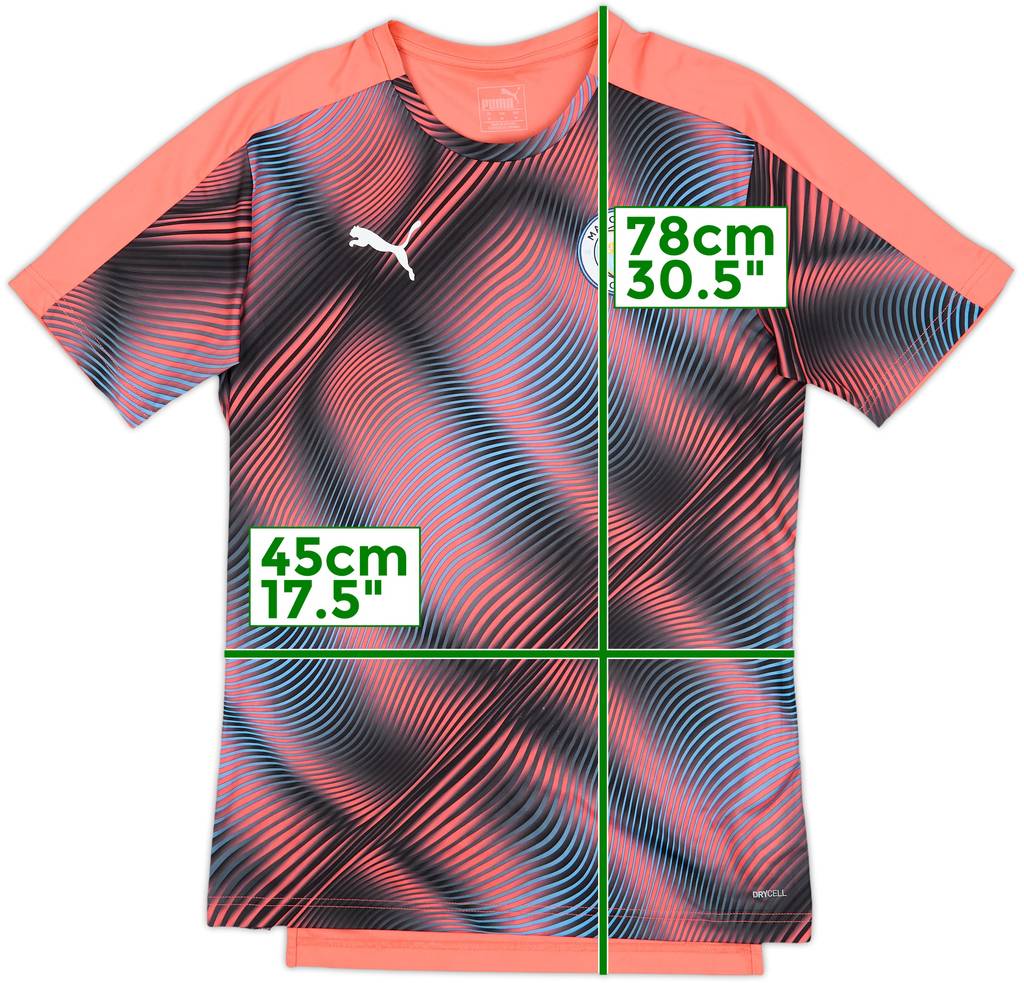 2019-20 Manchester City Puma Training Shirt - 7/10 - (M)