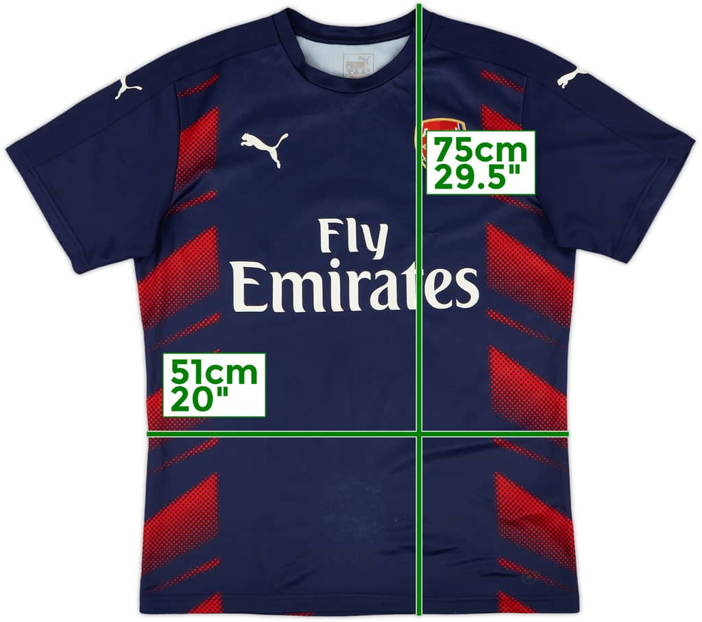 2016-17 Arsenal Training Shirt - 5/10 - (L)
