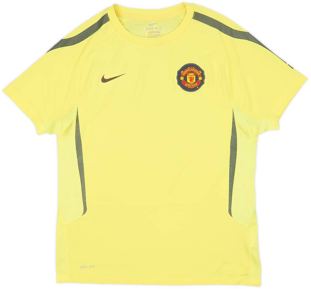 2010-11 Manchester United Nike Training Shirt - 8/10 - (L.Boys)