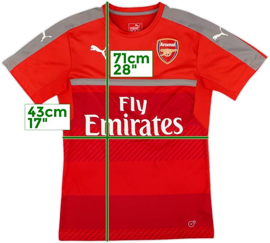 2015-16 Arsenal Puma Training Shirt - 9/10 - (S)