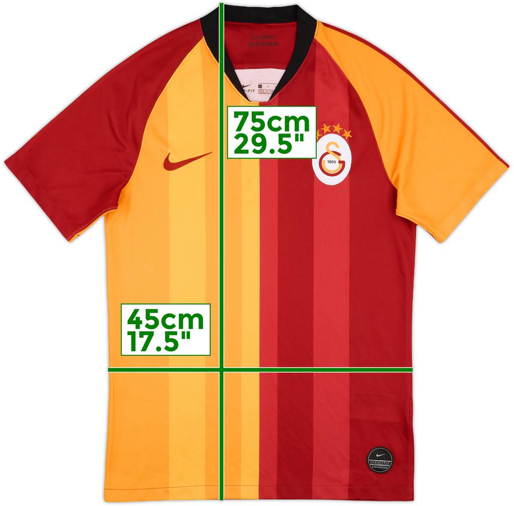 2019-20 Galatasaray Home Shirt - 7/10 - (S)