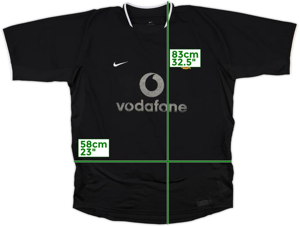 2003-05 Manchester United Away Shirt - 4/10 - (XXL)