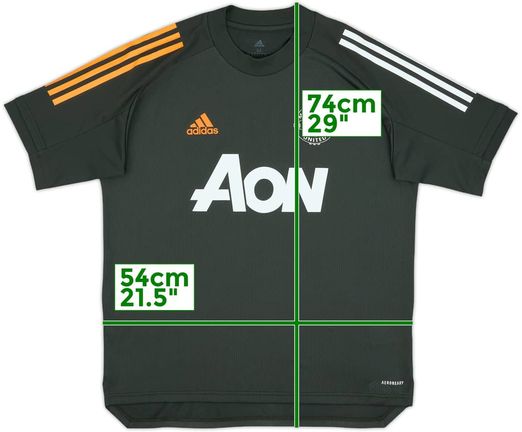 2020-21 Manchester United adidas Training Shirt - 7/10 - (M)