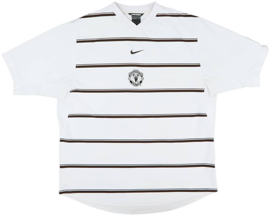 2003-04 Manchester United Nike Training Shirt - 5/10 - (L)