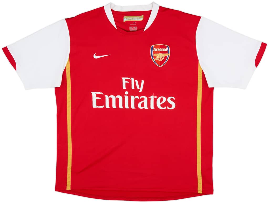 2006-08 Arsenal Home Shirt - 5/10 - (L)