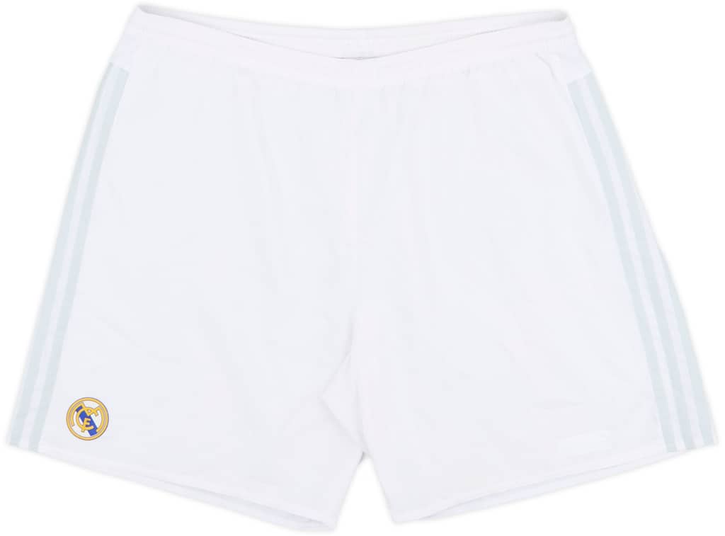 2015-16 Real Madrid Home Shorts - 4/10 - (XL)