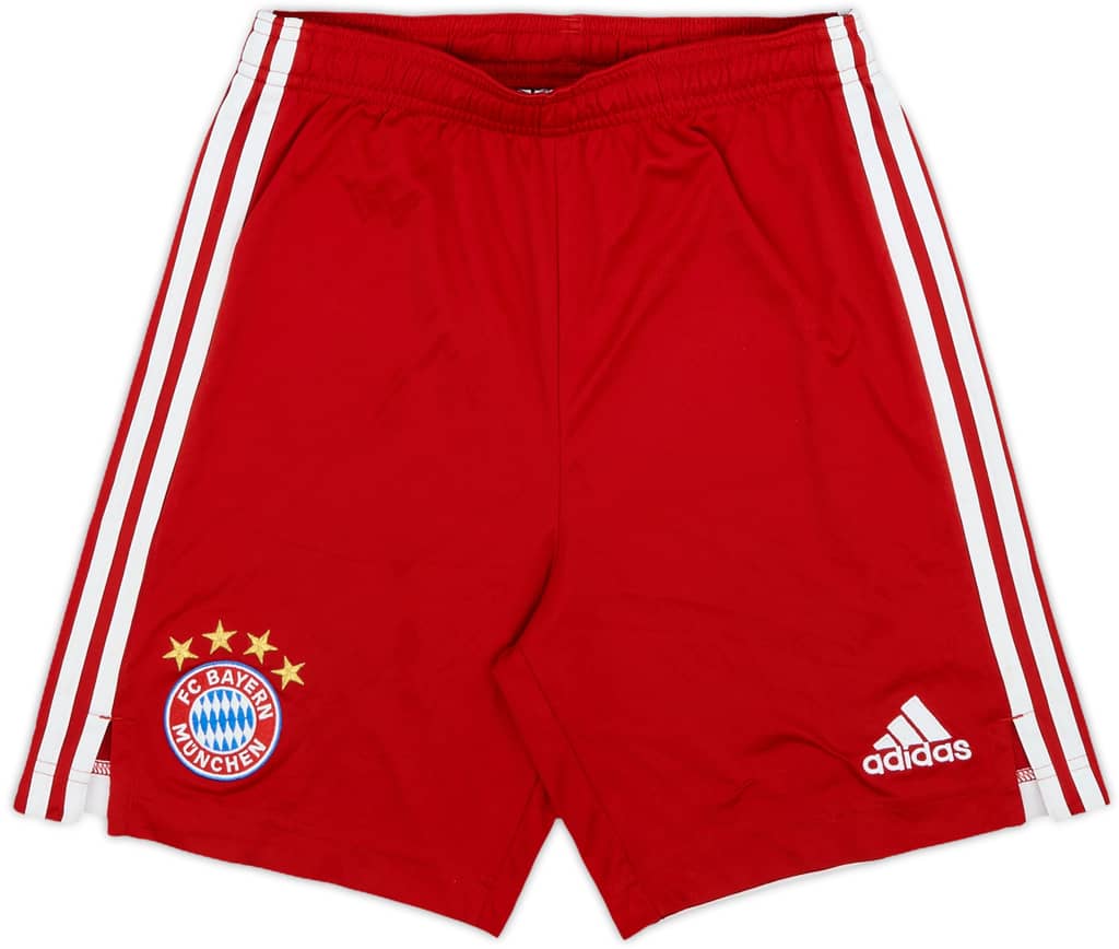2020-21 Bayern Munich Home Shorts - 8/10 - (L.Boys)