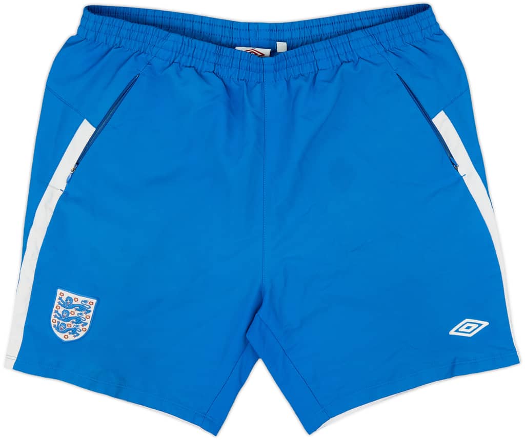 2010-11 England Umbro Training Shorts - 9/10 - (L)