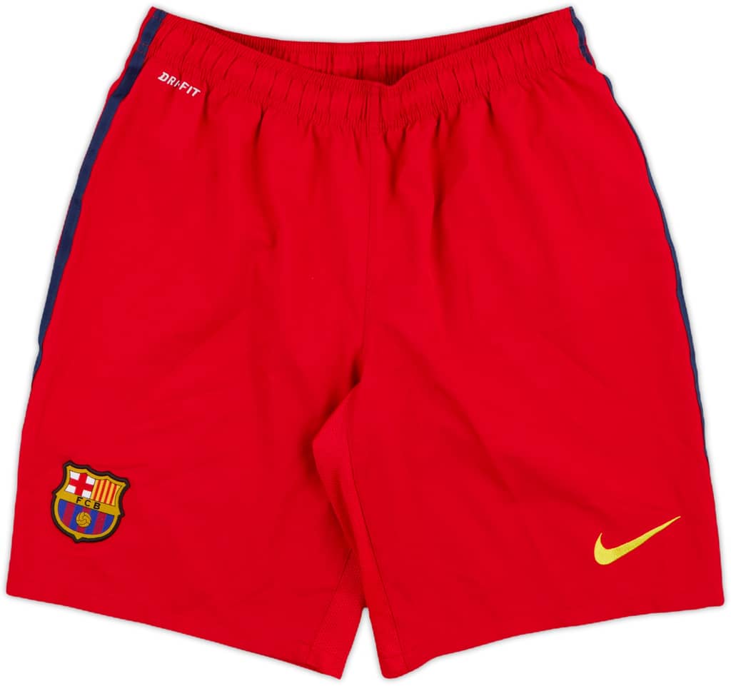 2013-14 Barcelona Away Shorts - 9/10 - (M)
