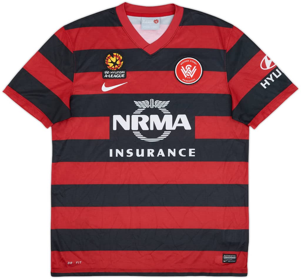 2012-14 Western Sydney Wanderers Home Shirt - 8/10 - (L)