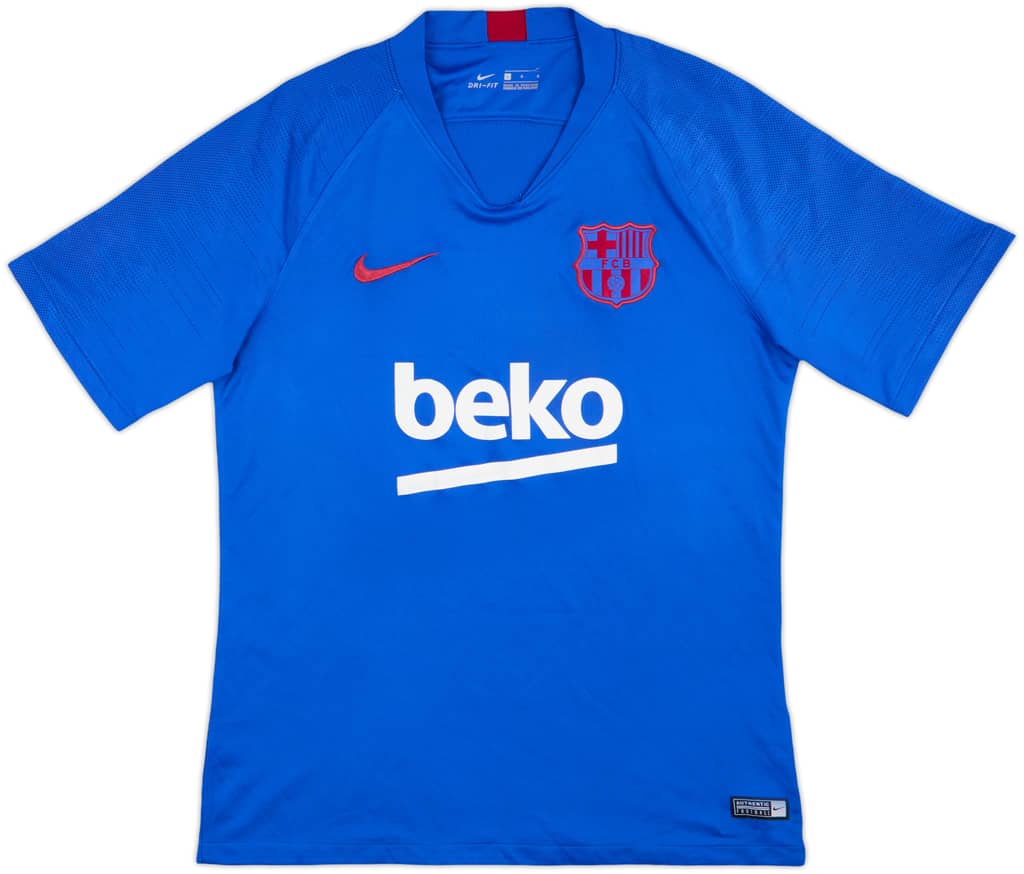 2019-20 Barcelona Nike Training Shirt - 8/10 - (L)