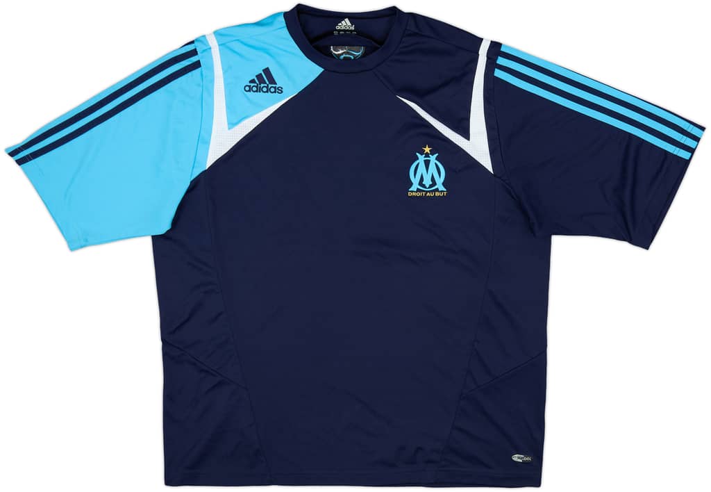 2007-08 Olympique Marseille adidas Training Shirt - 7/10 - (L/XL)