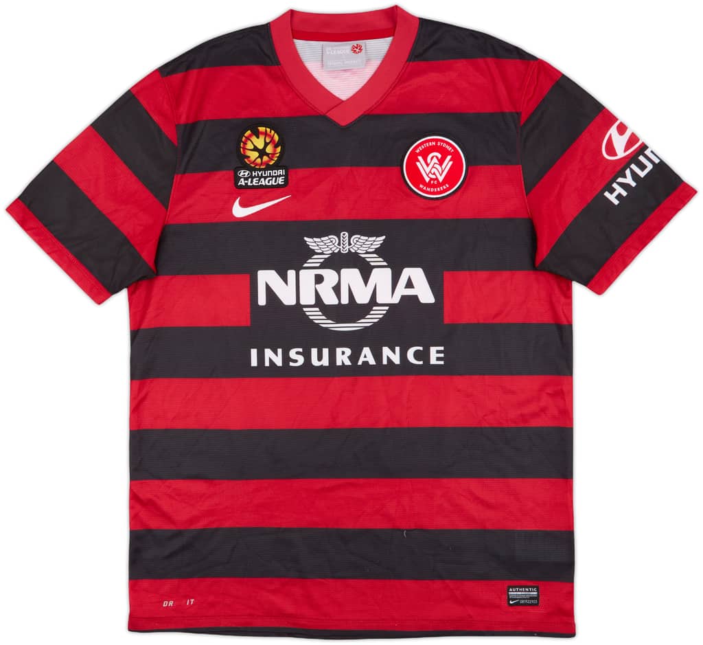 2012-14 Western Sydney Wanderers Home Shirt - 8/10 - (L)