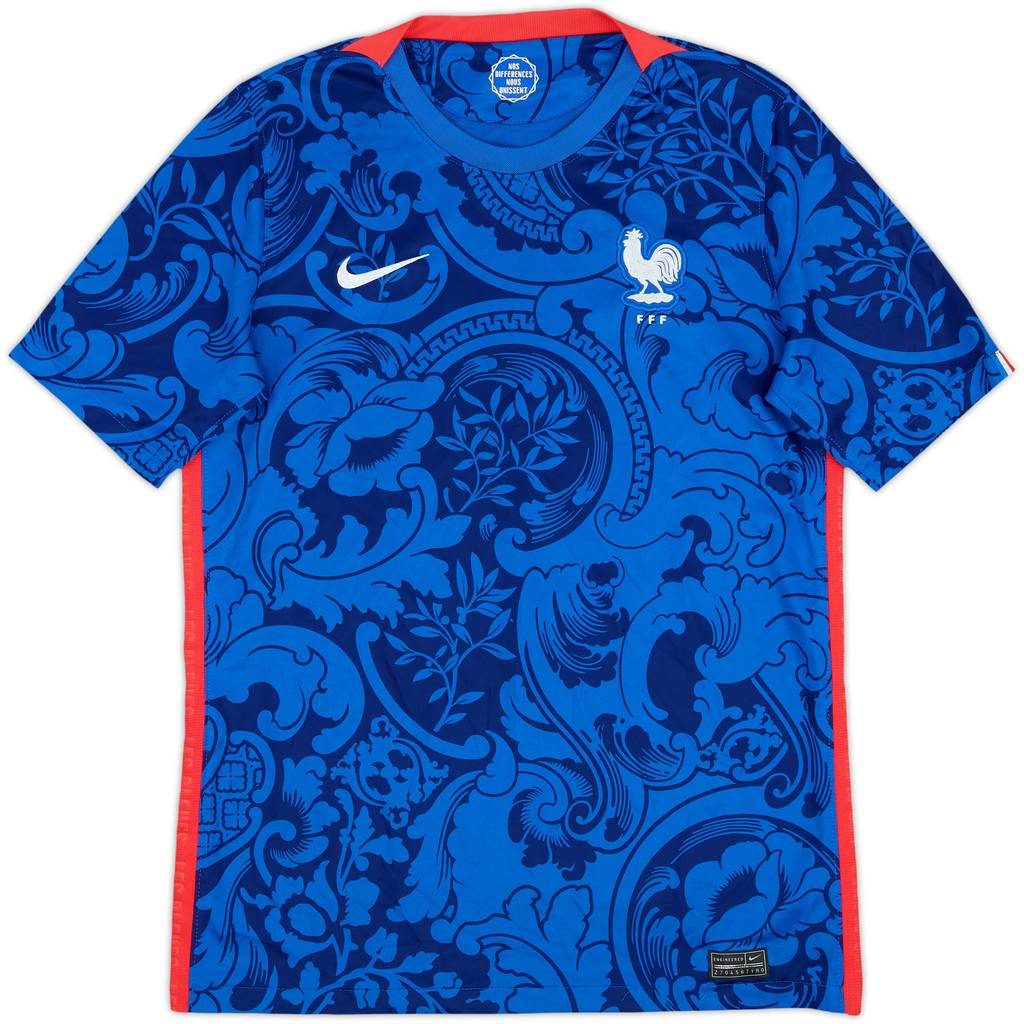 2022-23 France Nike Training Shirt - 9/10 - (XL.Boys)