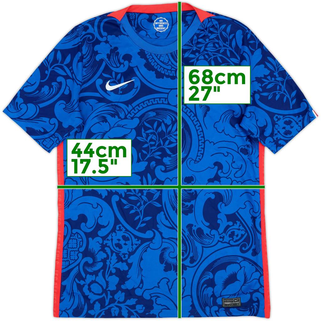 2022-23 France Nike Training Shirt - 9/10 - (XL.Boys)