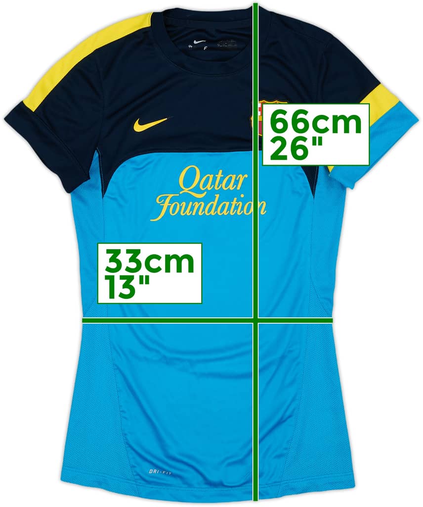 2012-13 Barcelona Nike Training Shirt - 7/10 - (Women's XS)