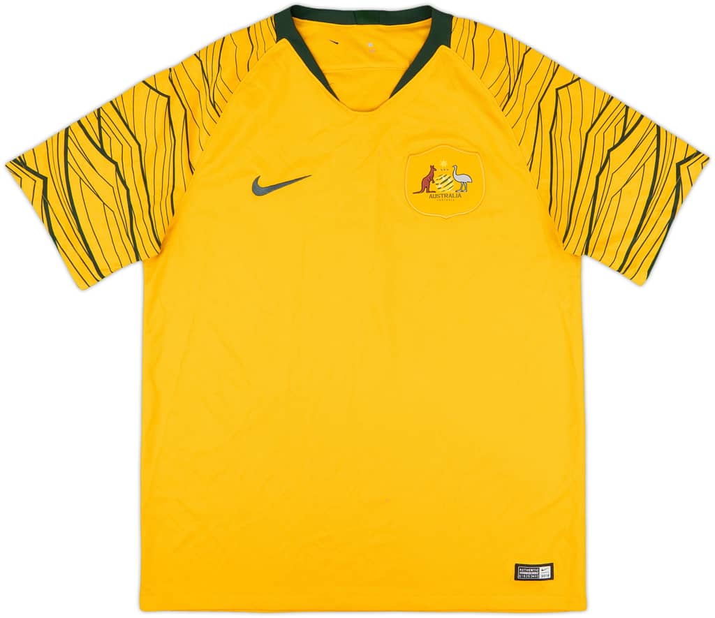 2018-20 Australia Home Shirt - 7/10 - (L)