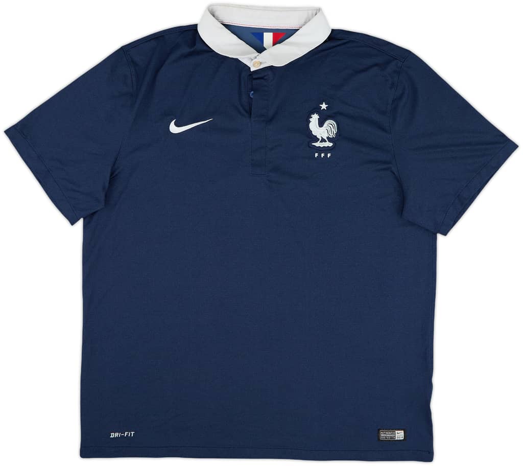 2014-15 France Home Shirt - 10/10 - (XL)