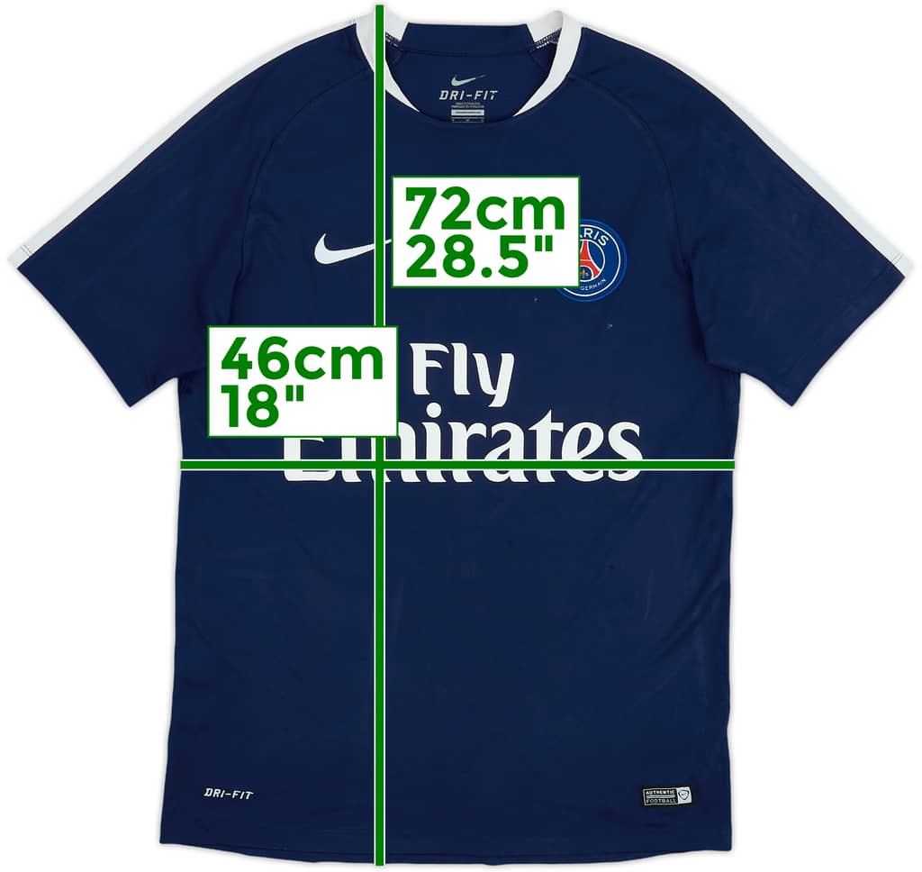 2015-16 Paris Saint-Germain Nike Training Shirt - 5/10 - (M)