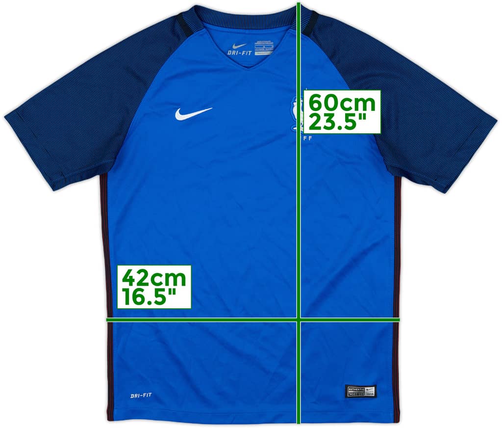 2014-15 France Home Shirt - 8/10 - (L.Boys)