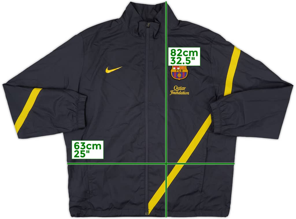 2012-13 Barcelona Nike Track Jacket - 6/10 - (XL)