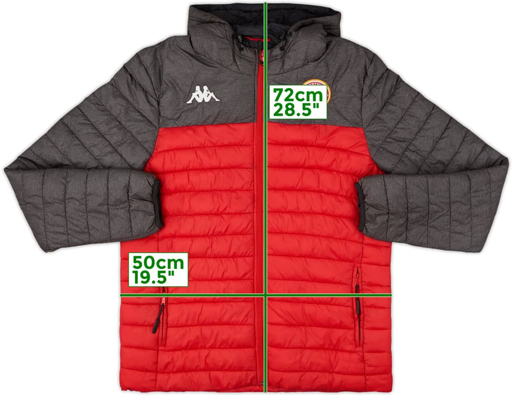 2021-22 Worthing Kappa Padded Bench Coat - 8/10 - (XL)
