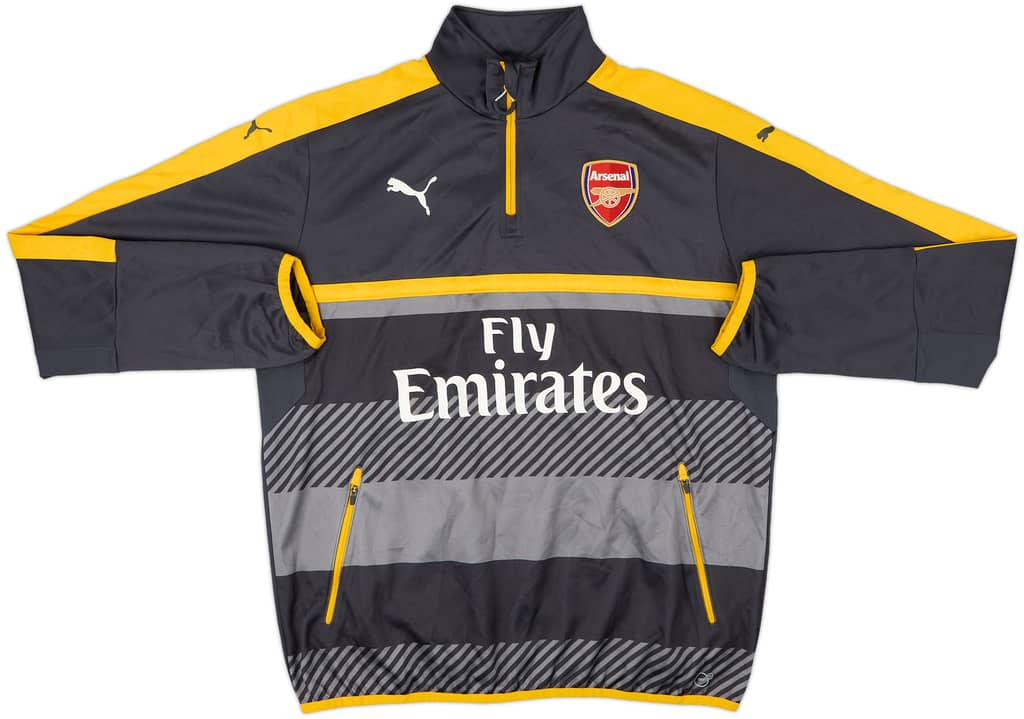 2016-17 Arsenal Puma 1/4 Zip Training Top - 8/10 - (XL)