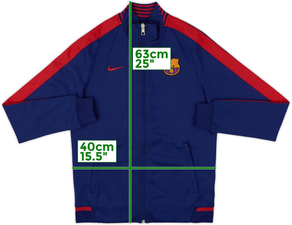 2015-16 Barcelona Nike Track Jacket - 8/10 - (M)
