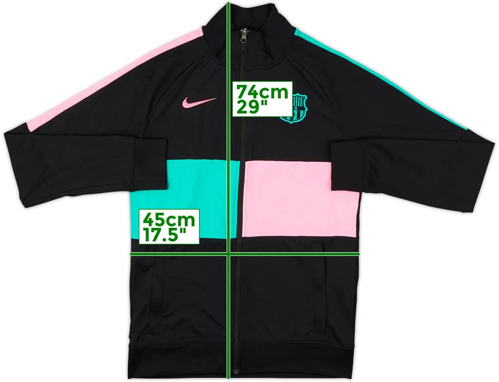 2020-21 Barcelona Nike Track Jacket - 9/10 - (S)