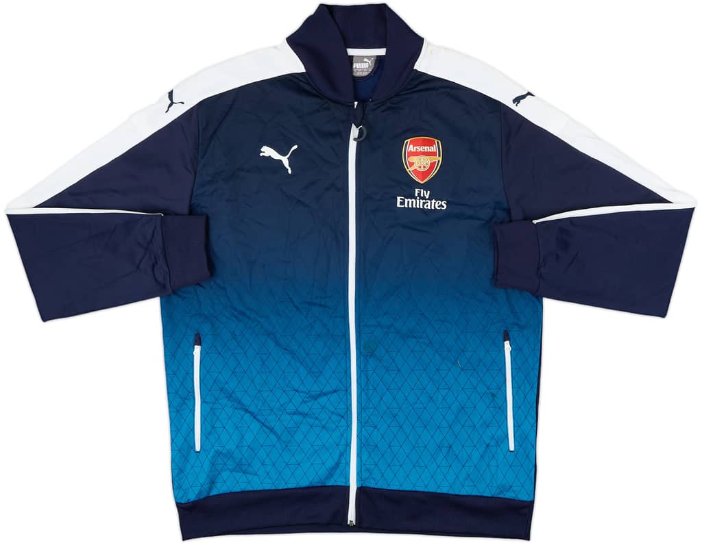 2015-16 Arsenal Puma Track Jacket - 8/10 - (XL)
