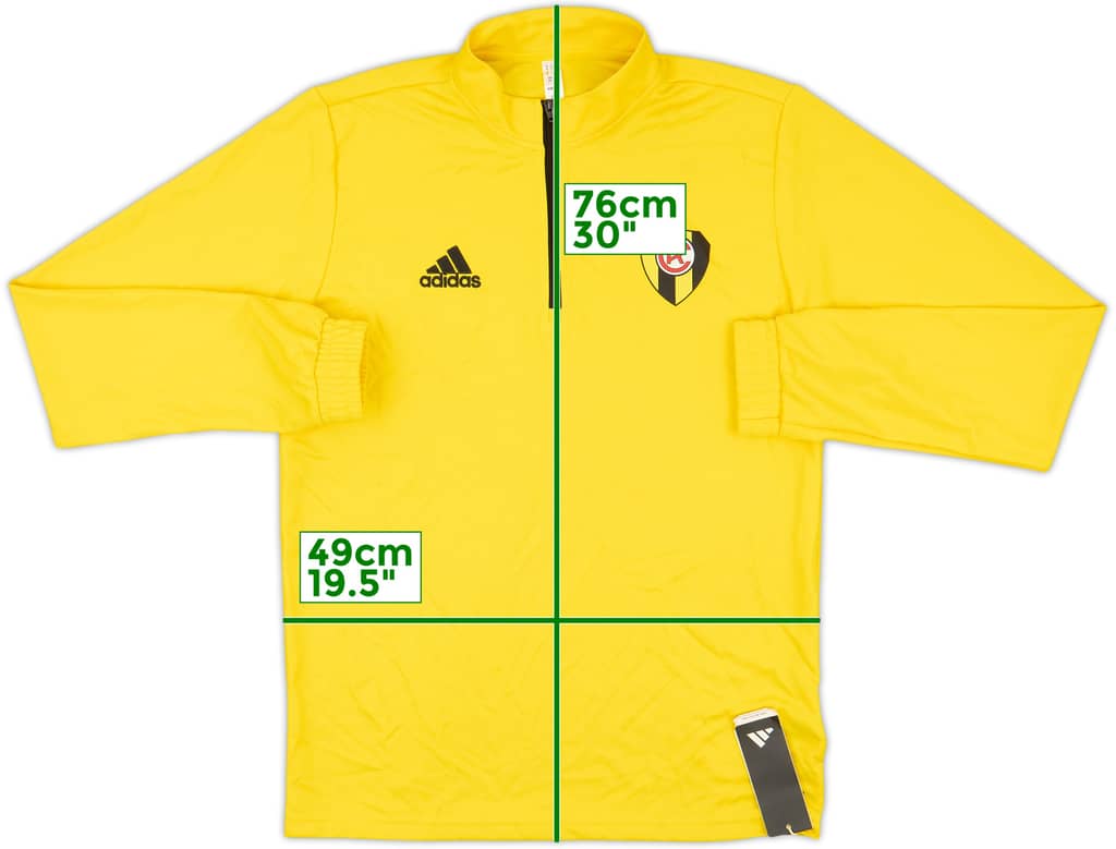 2024-25 Rapido de Bouzas adidas 1/4 Zip Drill Top (M)