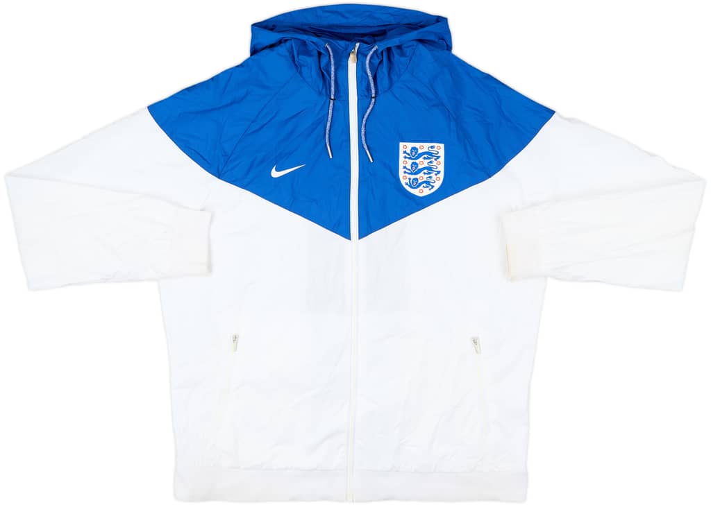 2016-17 England Nike Hooded Track Jacket - 8/10 - (L)